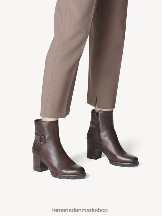 Tamaris Kvinder støvle - brun/mahogni XVXV8T2299 sko