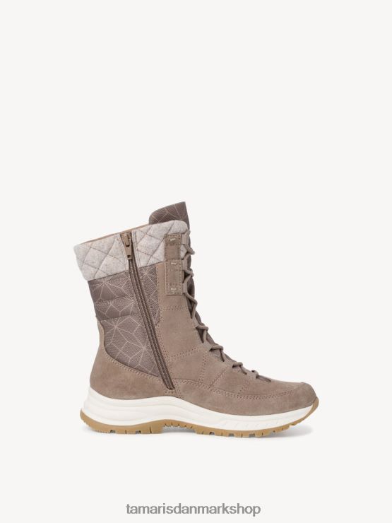 Tamaris Kvinder støvle - brun/taupe XVXV8T163 sko