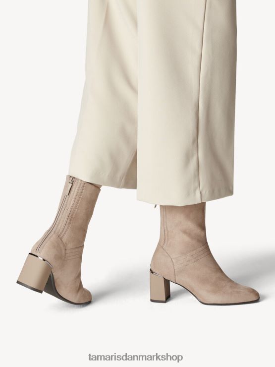 Tamaris Kvinder støvle - brun/taupe XVXV8T1899 sko