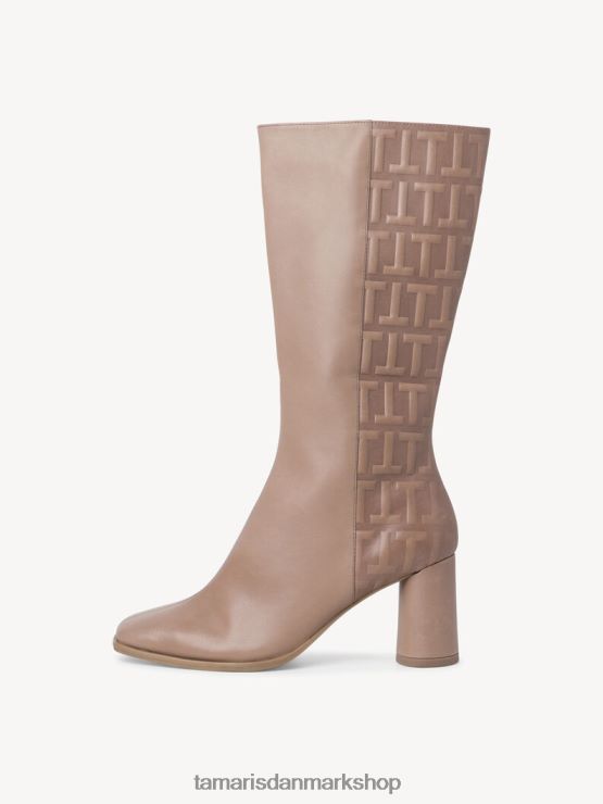 Tamaris Kvinder støvle - brun/taupe XVXV8T573 sko