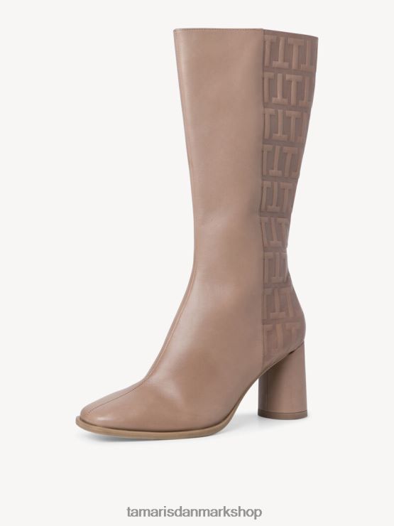 Tamaris Kvinder støvle - brun/taupe XVXV8T573 sko