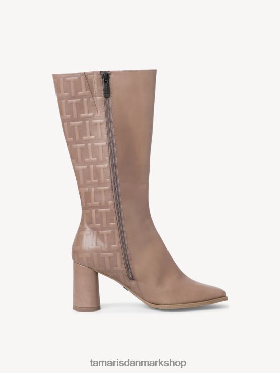 Tamaris Kvinder støvle - brun/taupe XVXV8T573 sko