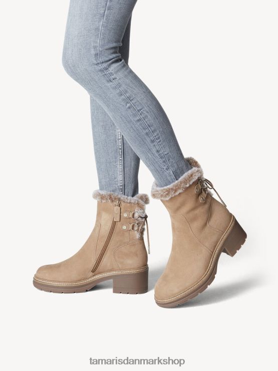 Tamaris Kvinder støvle - brunt varmt foer/kamel XVXV8T2023 sko