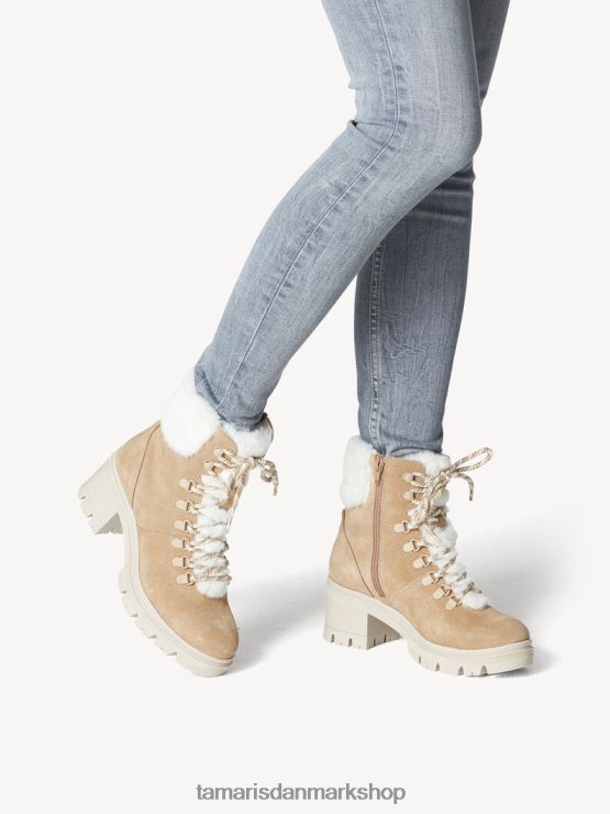 Tamaris Kvinder støvle - brunt varmt foer/kamel XVXV8T701 sko