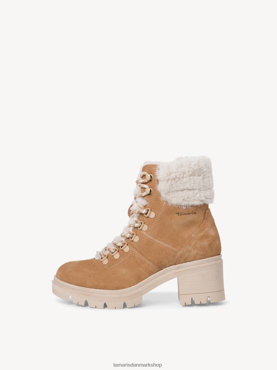 Tamaris Kvinder støvle - brunt varmt foer/kamel XVXV8T701 sko