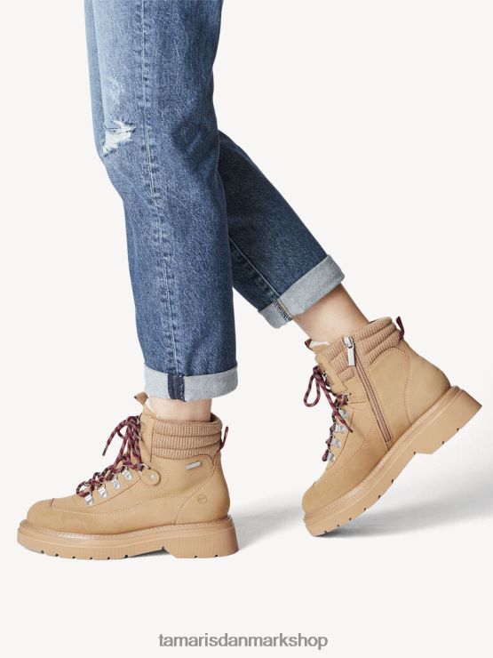 Tamaris Kvinder støvle - brunt varmt foer/kamel XVXV8T719 sko