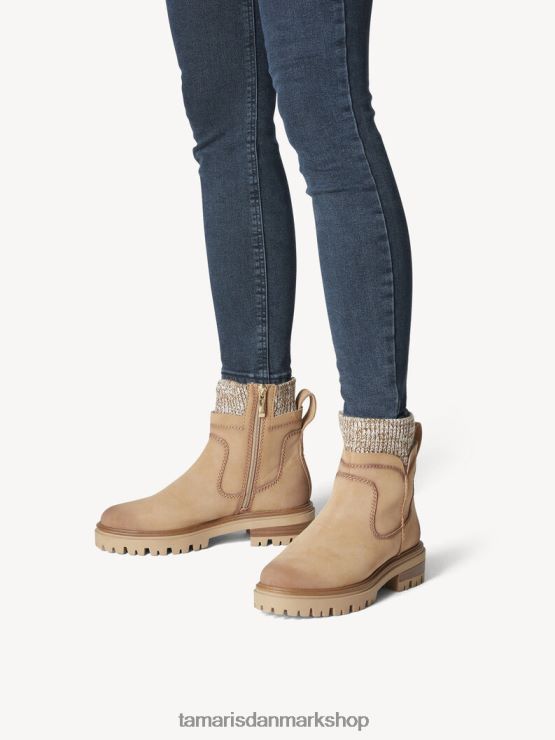 Tamaris Kvinder støvle - brunt varmt foer/kamel XVXV8T814 sko