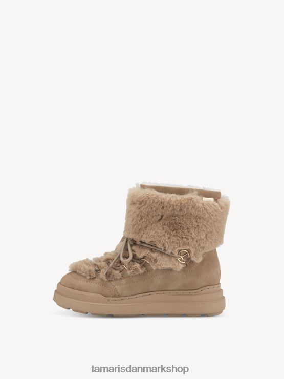 Tamaris Kvinder støvle - brunt varmt foer/taupe XVXV8T1739 sko