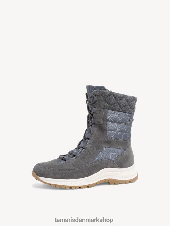 Tamaris Kvinder støvle - grå/grafit XVXV8T236 sko