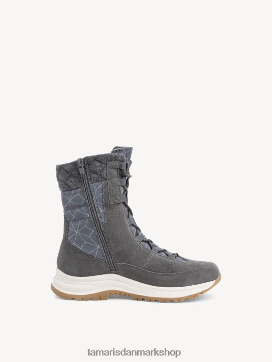 Tamaris Kvinder støvle - grå/grafit XVXV8T236 sko