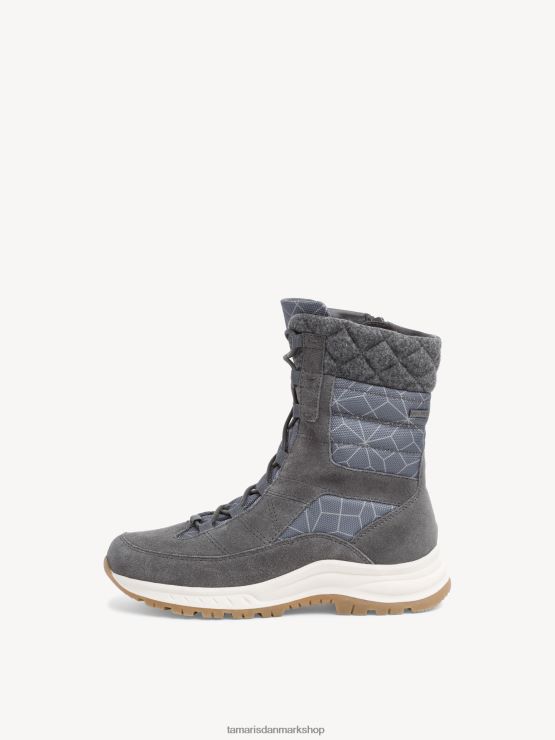Tamaris Kvinder støvle - grå/grafit XVXV8T236 sko