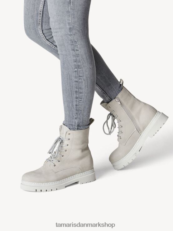 Tamaris Kvinder støvle - grå/lt. grå nubuc XVXV8T933 sko