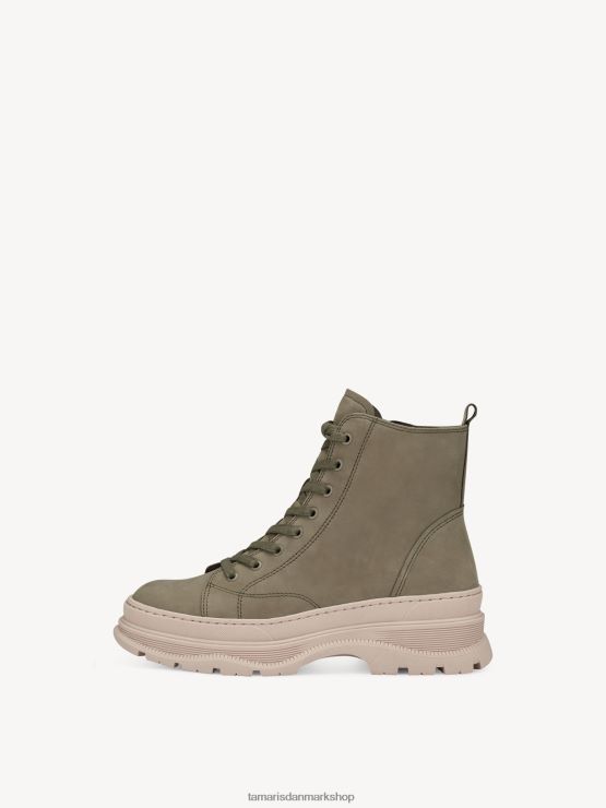 Tamaris Kvinder støvle - grøn/lys kaki XVXV8T1114 sko