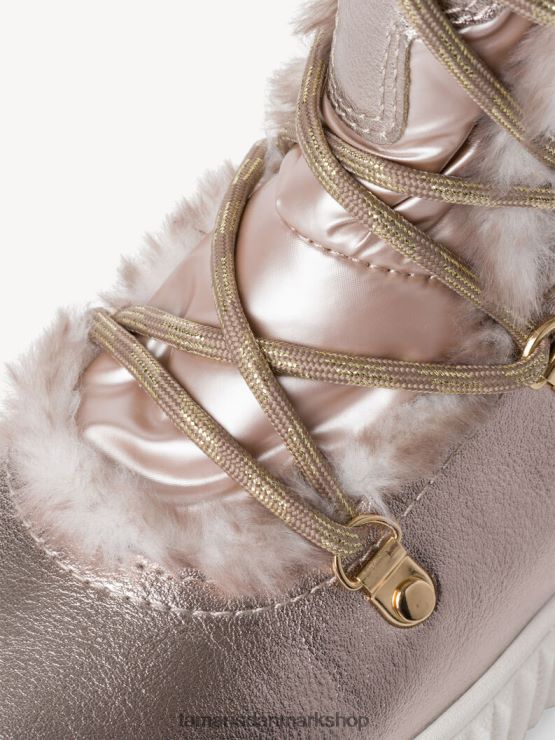 Tamaris Kvinder støvle - guld varmt foer/lys guld XVXV8T691 sko