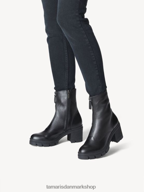 Tamaris Kvinder støvle - sort/sort mat XVXV8T1150 sko