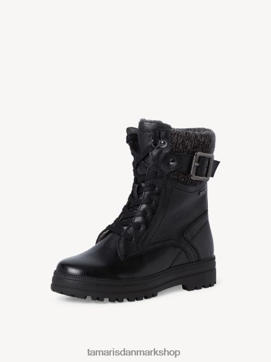 Tamaris Kvinder støvle - sort/sort nappa XVXV8T1378 sko