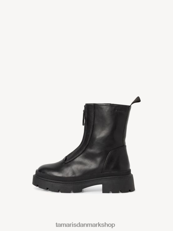 Tamaris Kvinder støvle - sort/sort uni XVXV8T1456 sko