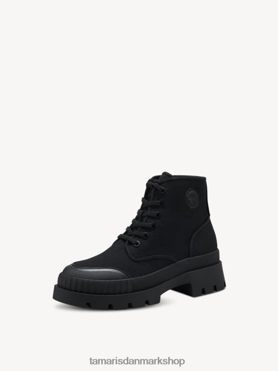 Tamaris Kvinder støvle - sort/sort uni XVXV8T1641 sko