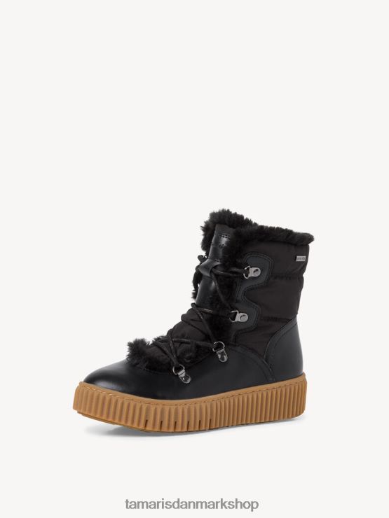 Tamaris Kvinder støvle - sort varmt foer/sort XVXV8T123 sko