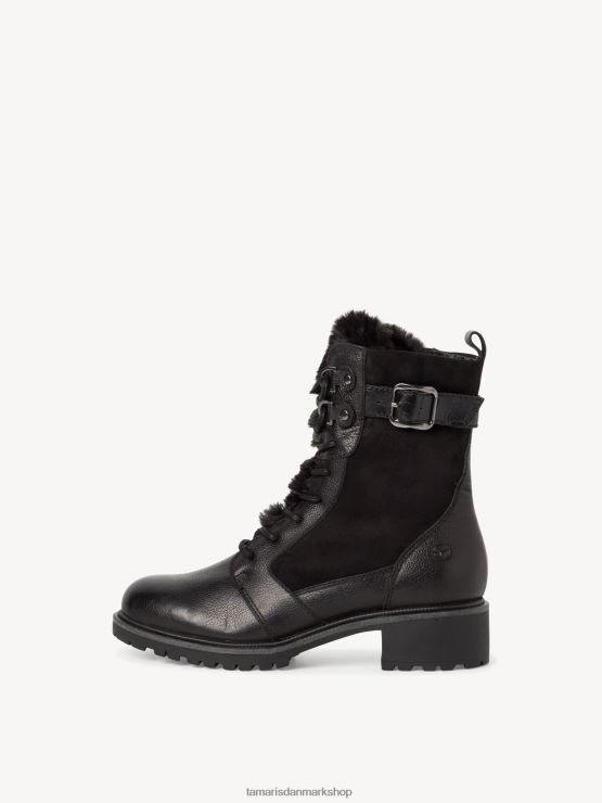 Tamaris Kvinder støvle - sort varmt foer/sort XVXV8T1409 sko