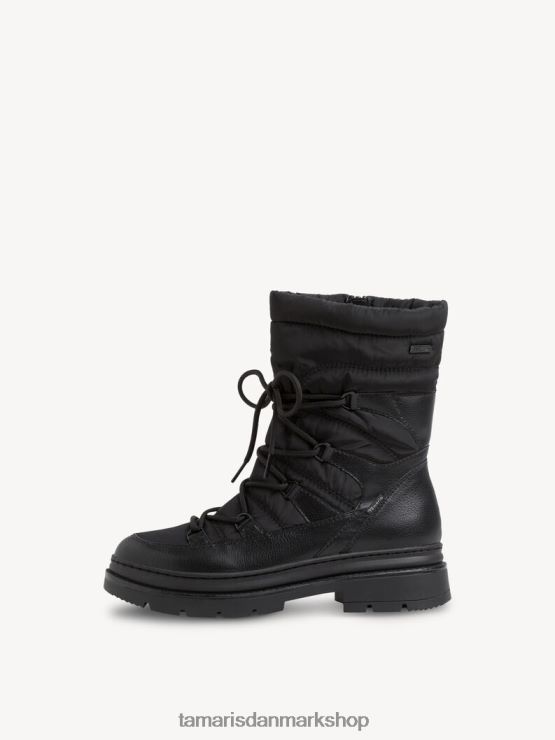 Tamaris Kvinder støvle - sort varmt foer/sort kam XVXV8T133 sko