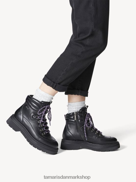 Tamaris Kvinder støvle - sort varmt foer/sort kam XVXV8T565 sko