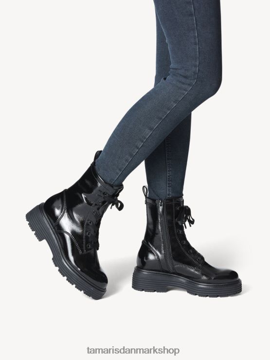 Tamaris Kvinder støvle - sort varmt foer/sort læder XVXV8T1425 sko