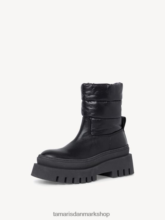 Tamaris Kvinder støvle - sort varmt foer/sort læder XVXV8T180 sko