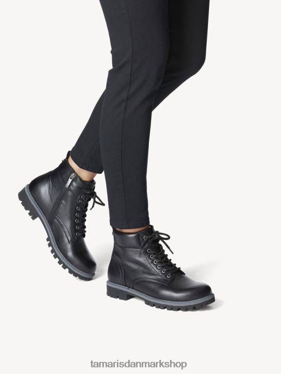 Tamaris Kvinder støvle - sort varmt foer/sort læder XVXV8T449 sko