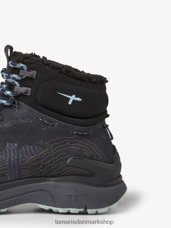 Tamaris Kvinder vandresko w-0835 gtx - blå varm foring/fontæne blå XVXV8T251 sko