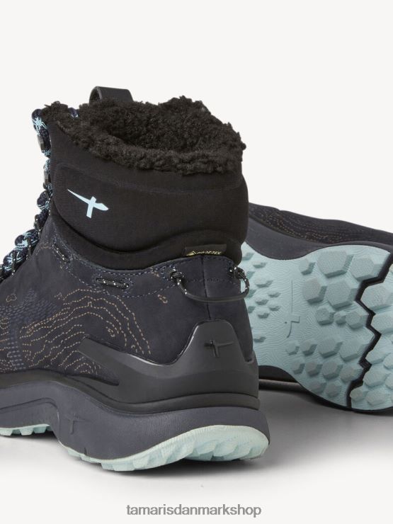 Tamaris Kvinder vandresko w-0835 gtx - blå varm foring/fontæne blå XVXV8T251 sko