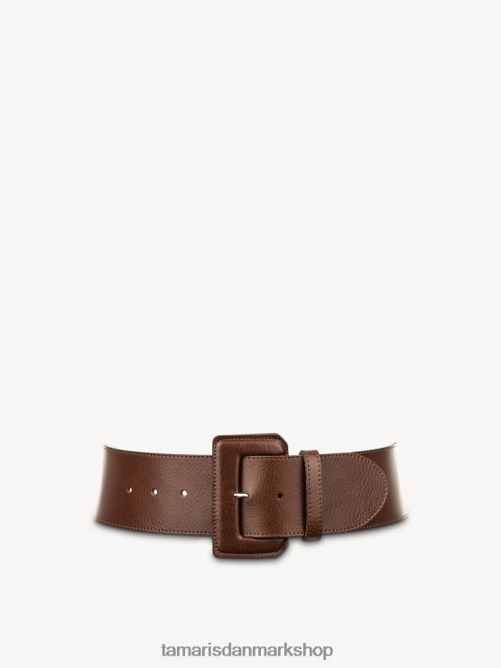 Tamaris Kvinder læder taljebælte - brun/cognac XVXV8T3381 tilbehør