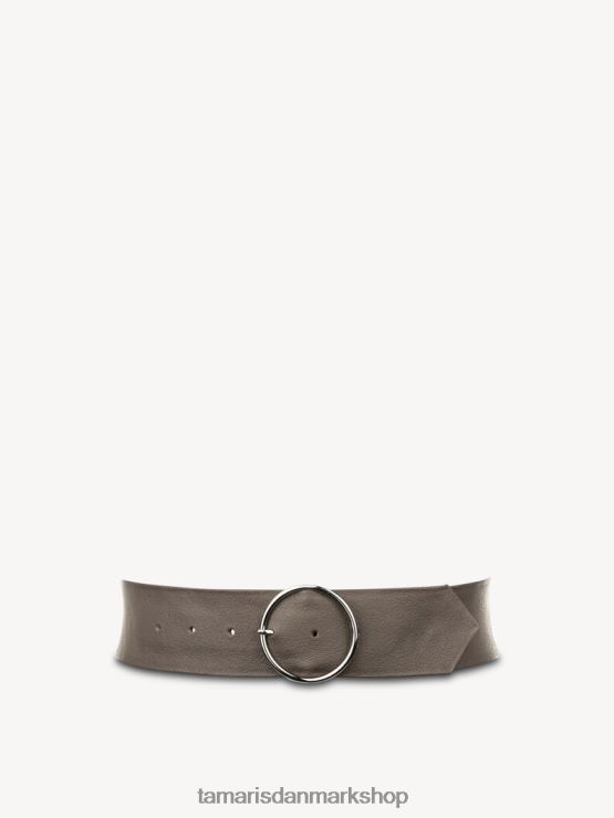 Tamaris Kvinder læder taljebælte - brun/taupe XVXV8T2748 tilbehør