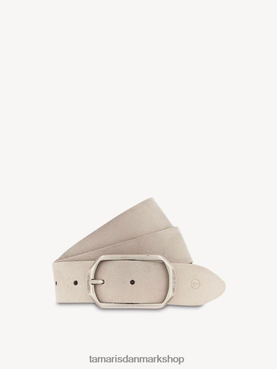 Tamaris Kvinder læderbælte - beige/dunkle vanille XVXV8T3409 tilbehør