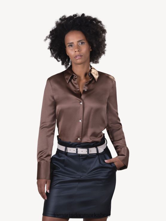 Tamaris Kvinder læderbælte - beige/vanilje XVXV8T3408 tilbehør