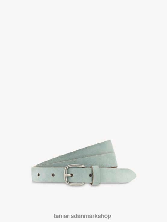 Tamaris Kvinder læderbælte - blå/akvamarinblau XVXV8T3336 tilbehør