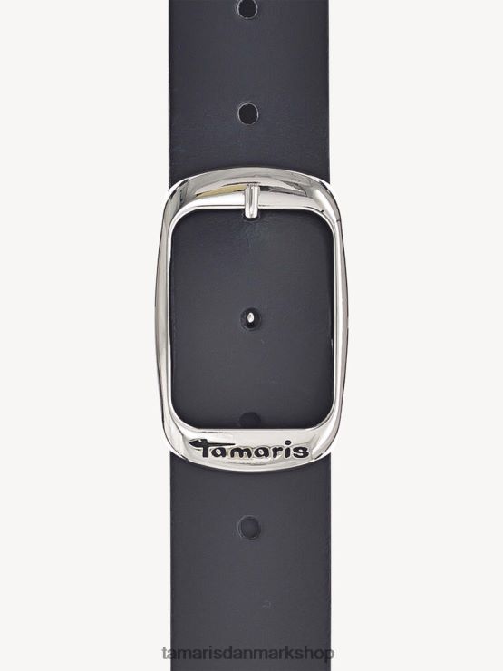 Tamaris Kvinder læderbælte - blå/nachtblau XVXV8T2617 tilbehør