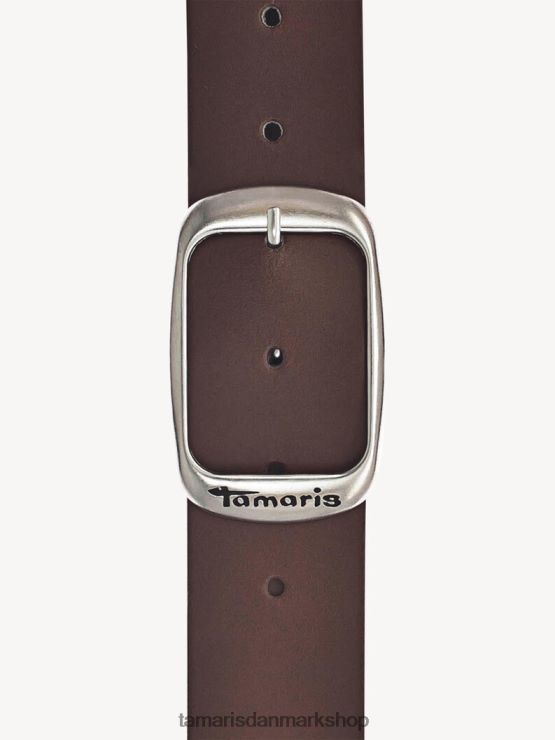 Tamaris Kvinder læderbælte - brun/baileys XVXV8T3388 tilbehør