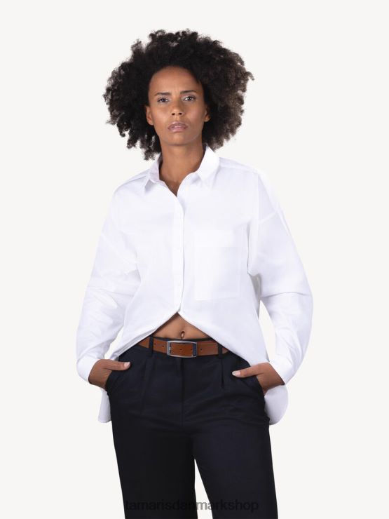 Tamaris Kvinder læderbælte - brun/cognac XVXV8T3391 tilbehør