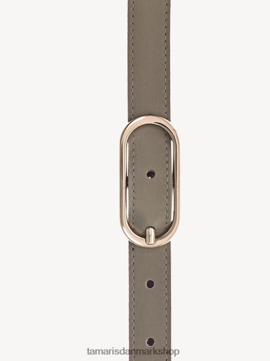 Tamaris Kvinder læderbælte - brun/taupe XVXV8T3417 tilbehør