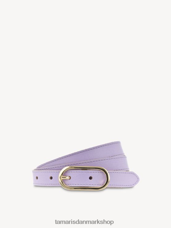 Tamaris Kvinder læderbælte - lilla/pastell lavendel XVXV8T3403 tilbehør