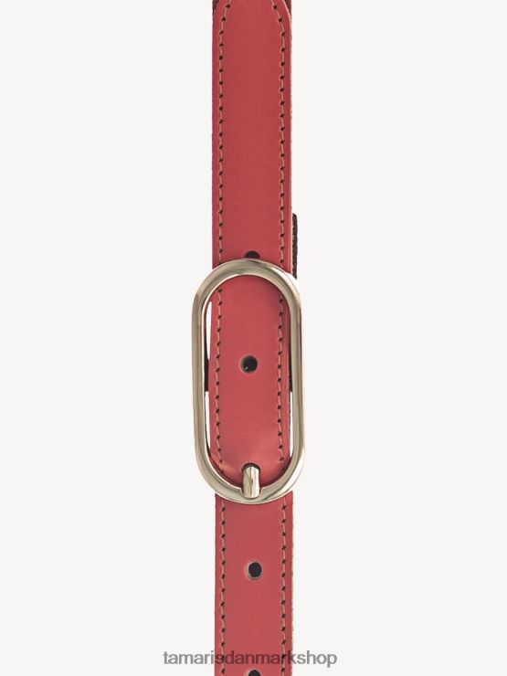 Tamaris Kvinder læderbælte - rose/zuckerkoralle XVXV8T3384 tilbehør