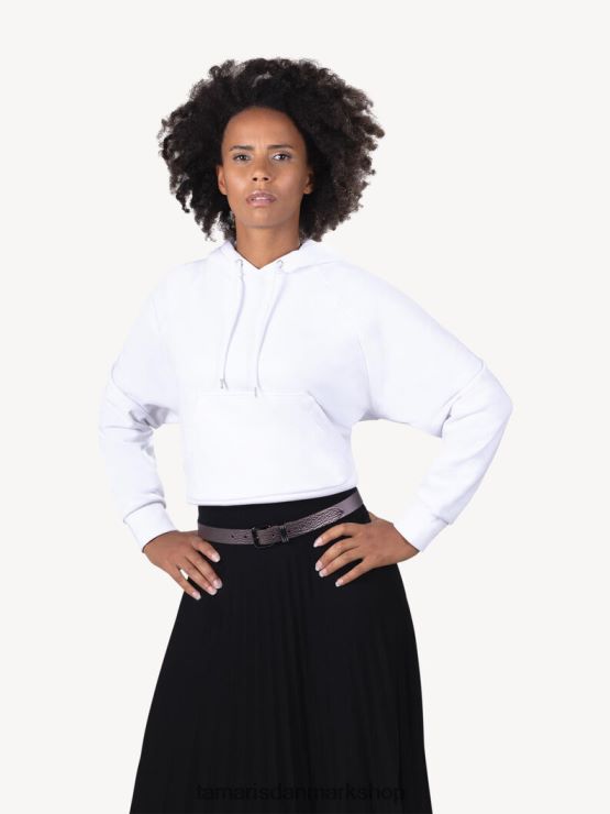 Tamaris Kvinder læderbælte - sølv/silbergrau metallic XVXV8T2615 tilbehør