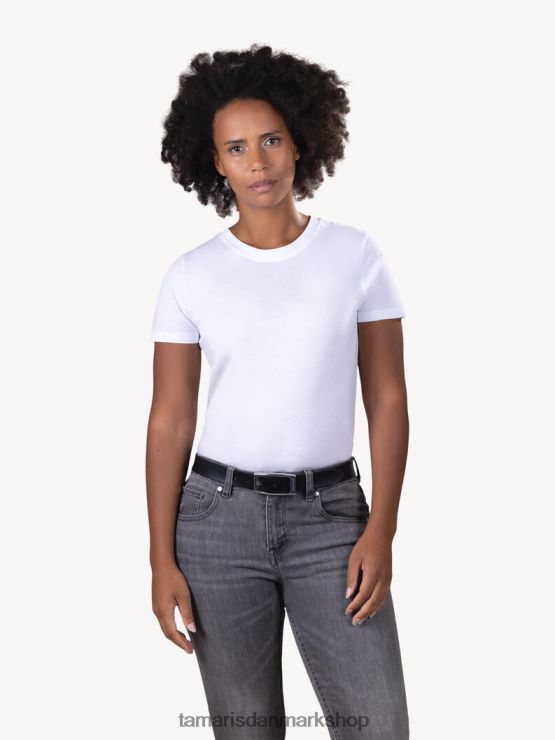 Tamaris Kvinder læderbælte - sort XVXV8T3410 tilbehør