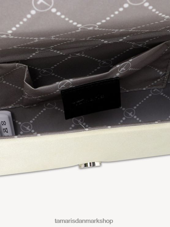 Tamaris Kvinder clutch taske - beige/champagner satin XVXV8T2648 tilbehør