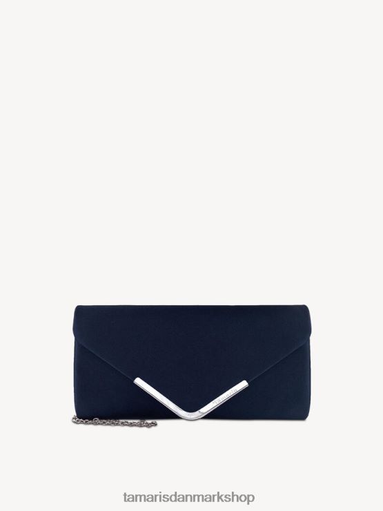 Tamaris Kvinder clutch taske - blå XVXV8T2657 tilbehør