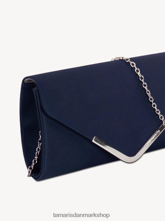 Tamaris Kvinder clutch taske - blå XVXV8T2657 tilbehør