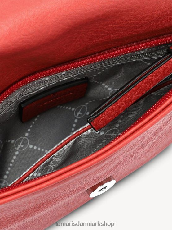 Tamaris Kvinder clutch taske - rød XVXV8T2669 tilbehør