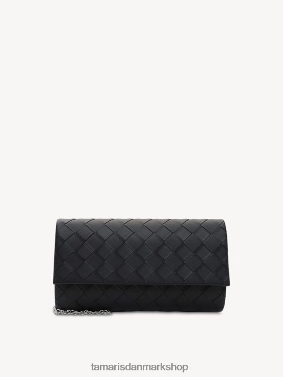Tamaris Kvinder clutch taske - sort XVXV8T3229 tilbehør