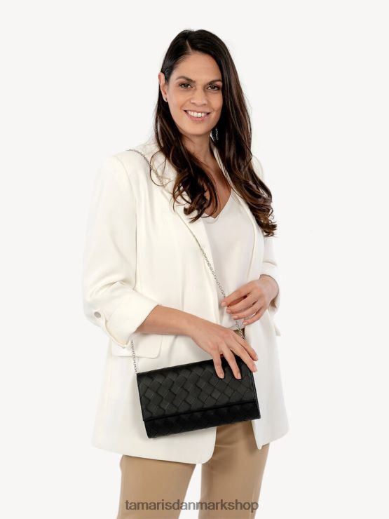 Tamaris Kvinder clutch taske - sort XVXV8T3229 tilbehør